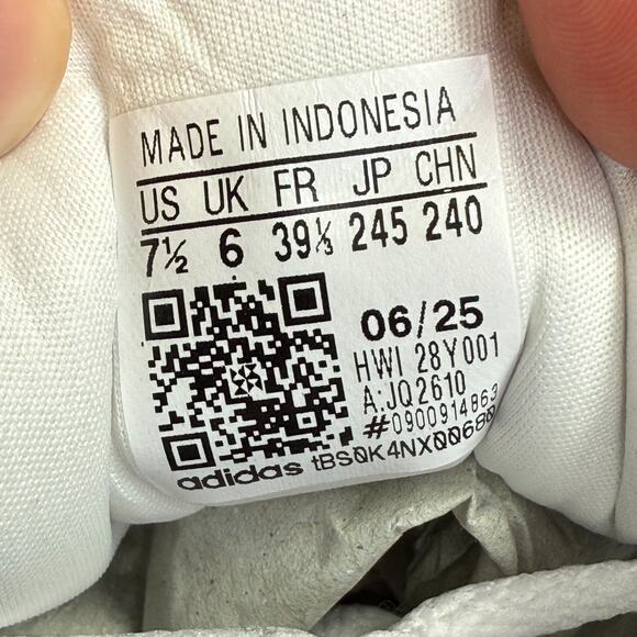 Adidas Galaxy 7 Running shoes gym Workout Women's 7.5 White Halo Mint JQ2610 - Picture 12 of 12